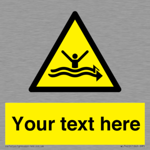 Custom Warning strong currents